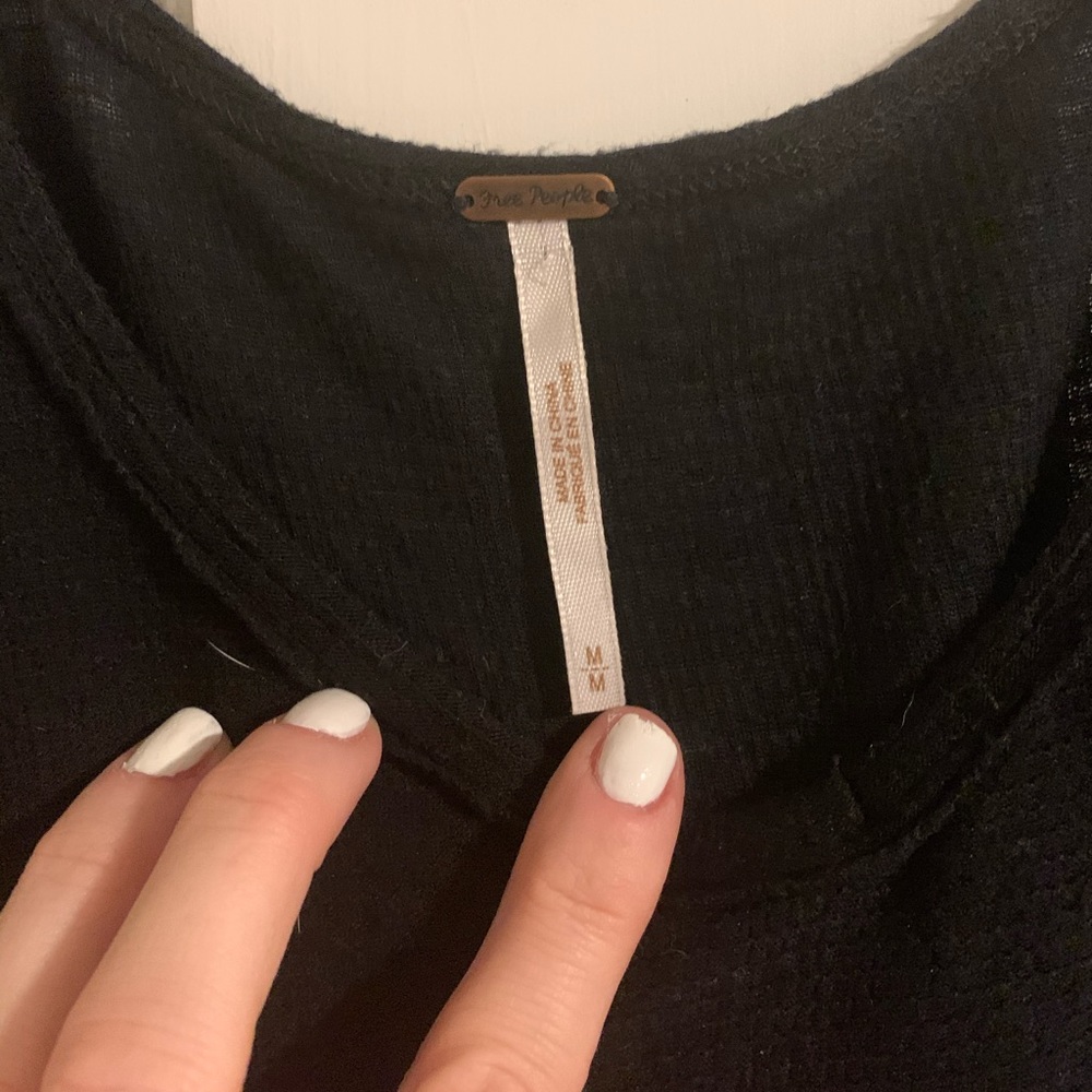 Free People Flowy Fluttersleeve tank